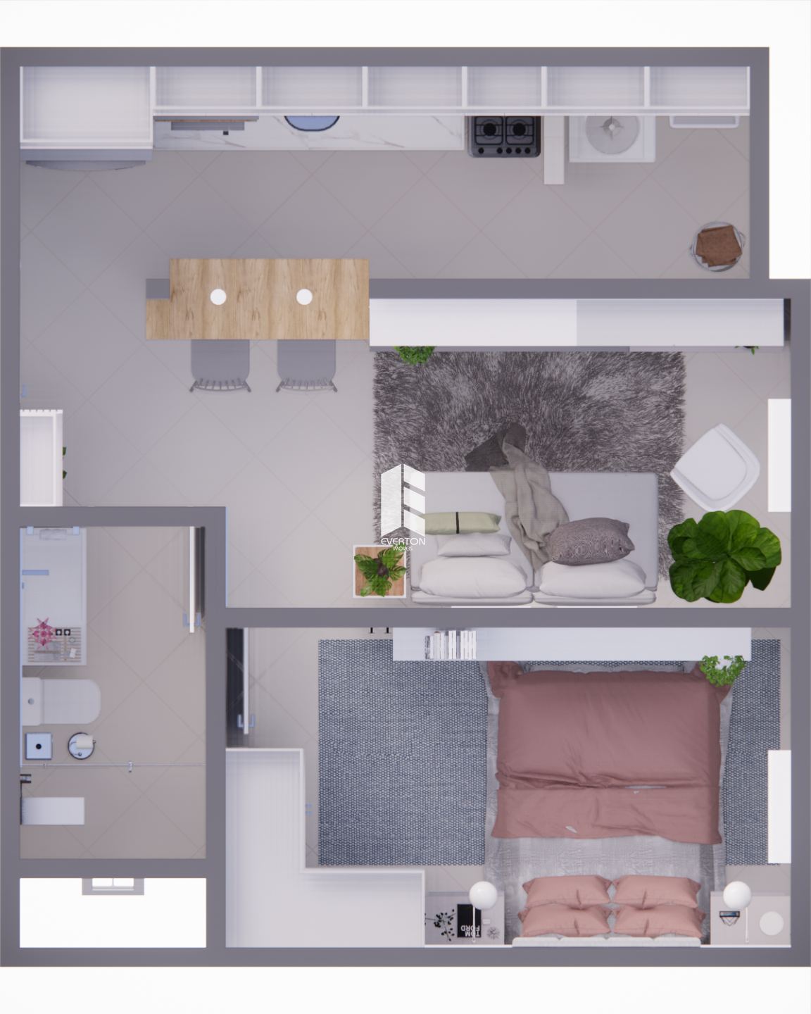 Apartamento de 2 quartos, 68m² no bairro Nossa Senhora do Rosário, em Santa Maria | Eu Corretor