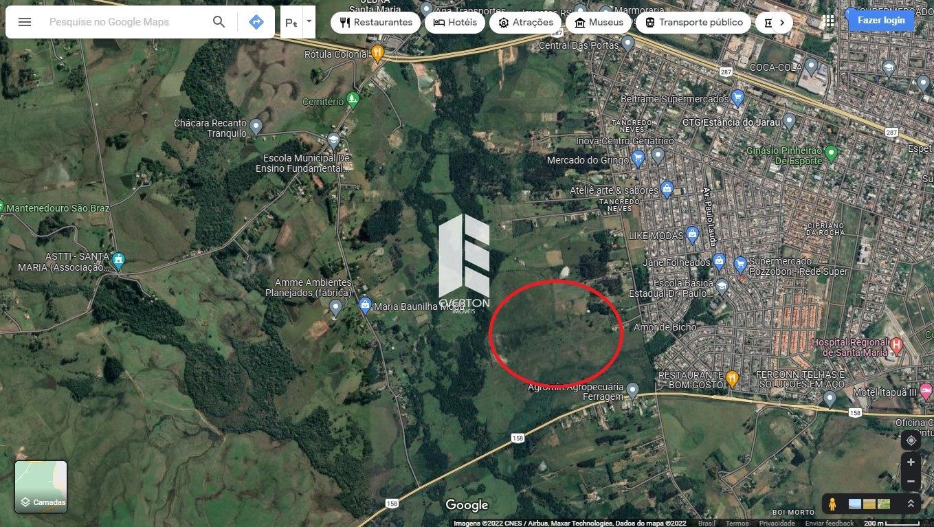 Lote/Terreno Comercial de 147500m² no bairro Tancredo Neves, em Santa Maria | Eu Corretor