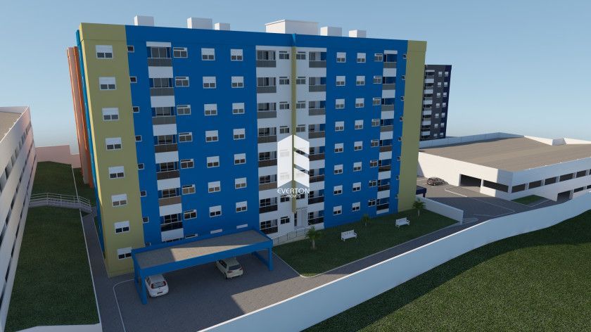 Apartamento de 2 quartos, 57m² no bairro Uglione, em Santa Maria | Eu Corretor