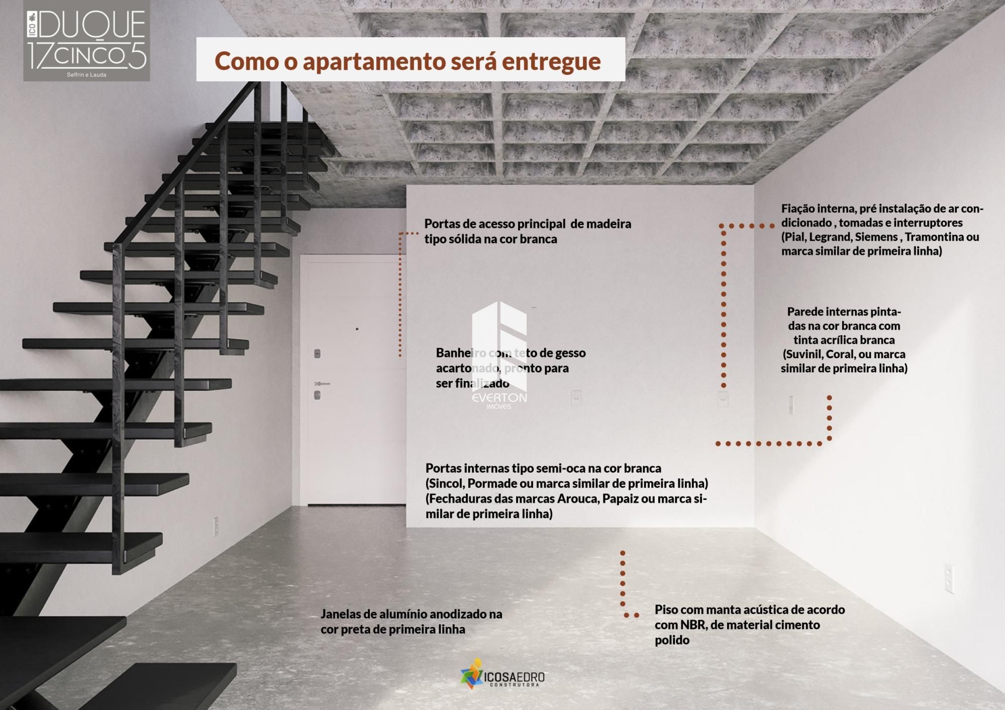 Apartamento de 2 quartos, 57m² no bairro Centro, em Santa Maria | Eu Corretor