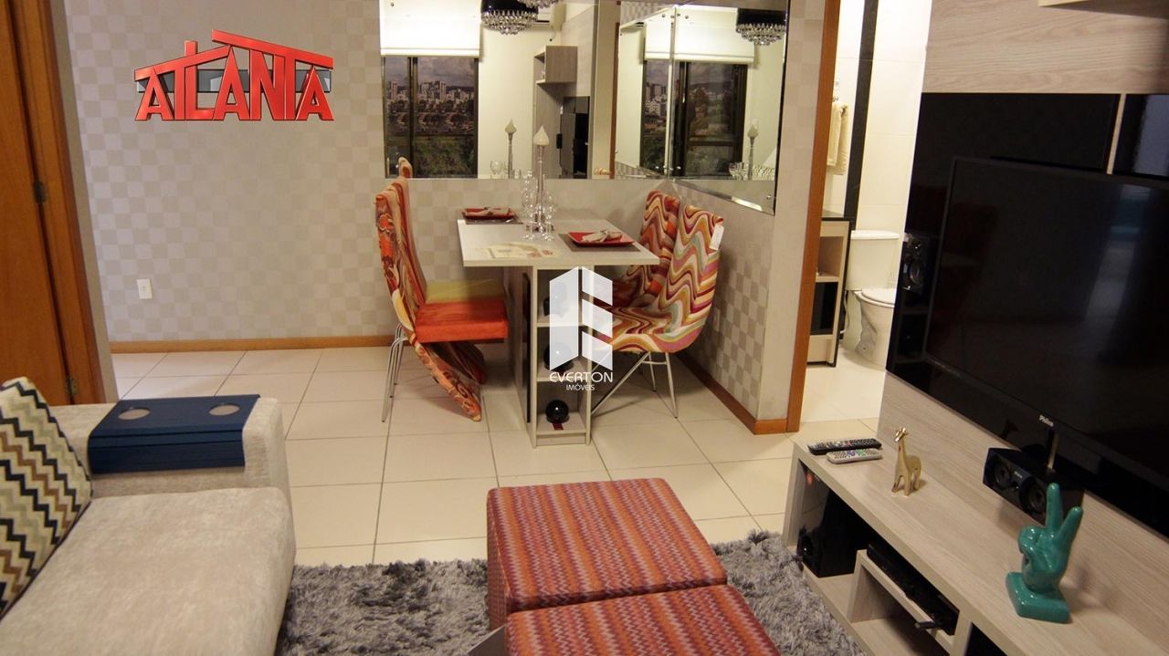 Apartamento de 2 quartos, 57m² no bairro Uglione, em Santa Maria | Eu Corretor