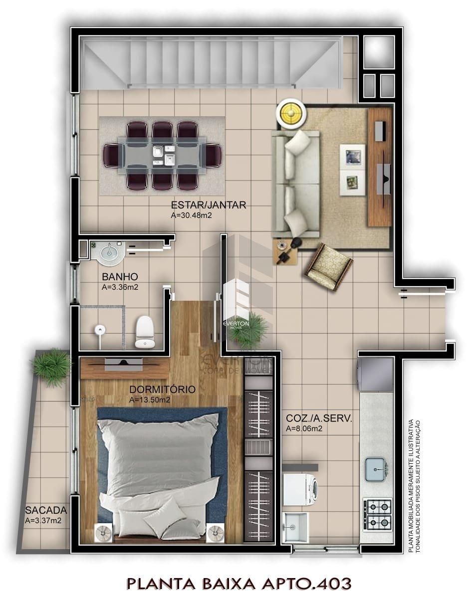 Apartamento de 3 quartos, 237m² no bairro Camobi, em Santa Maria | Eu Corretor