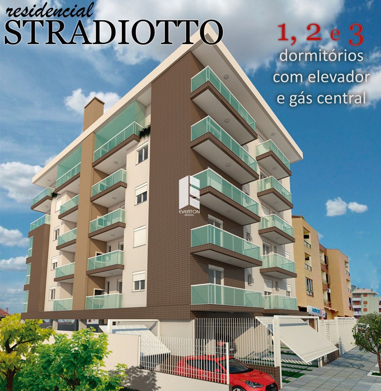 Apartamento 2 dormitórios à venda Camobi Santa Maria/RS