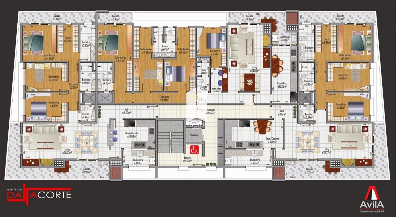 Apartamento de 3 quartos, 165m² no bairro Nossa Senhora do Rosário, em Santa Maria | Eu Corretor