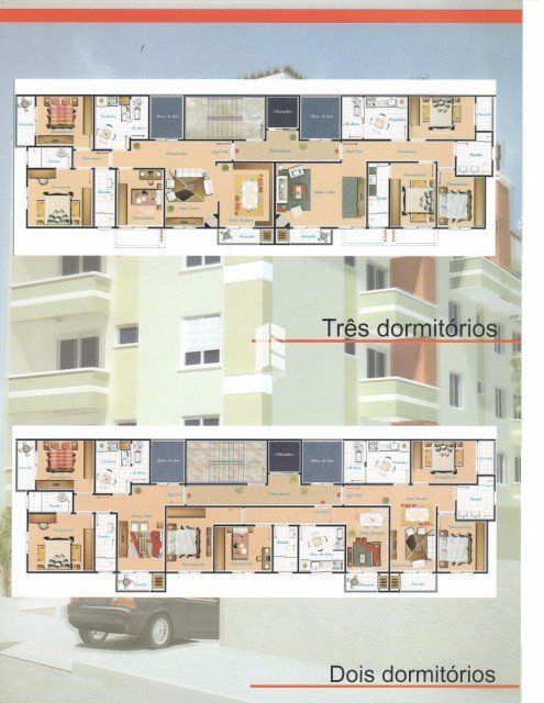 Apartamento de 2 quartos, 77m² no bairro Nossa Senhora de Lourdes, em Santa Maria | Eu Corretor