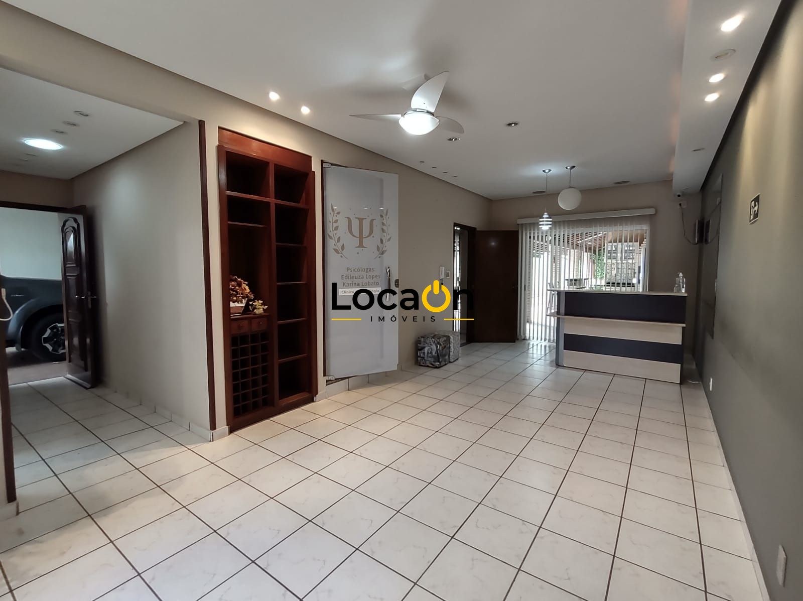 ALUGA - Casa Comercial ou Residencial Mobiliada na Ribeirânia com 8 salas e Rece