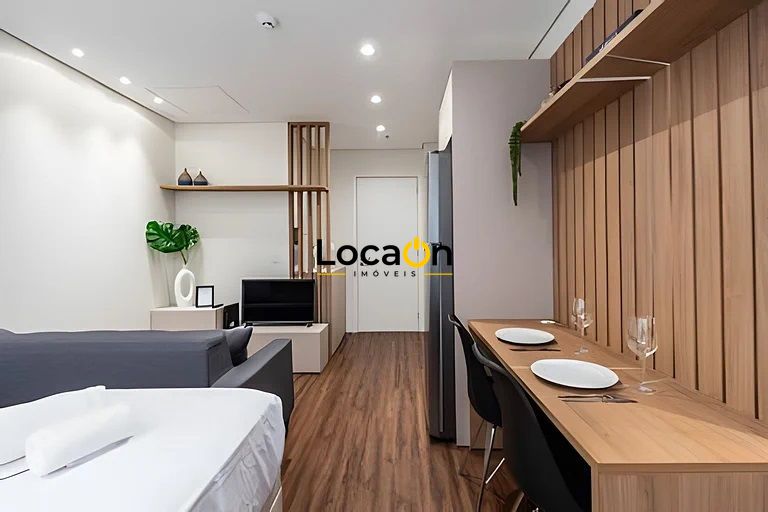 Studio Totalmente Mobiliado na Vila Clementino