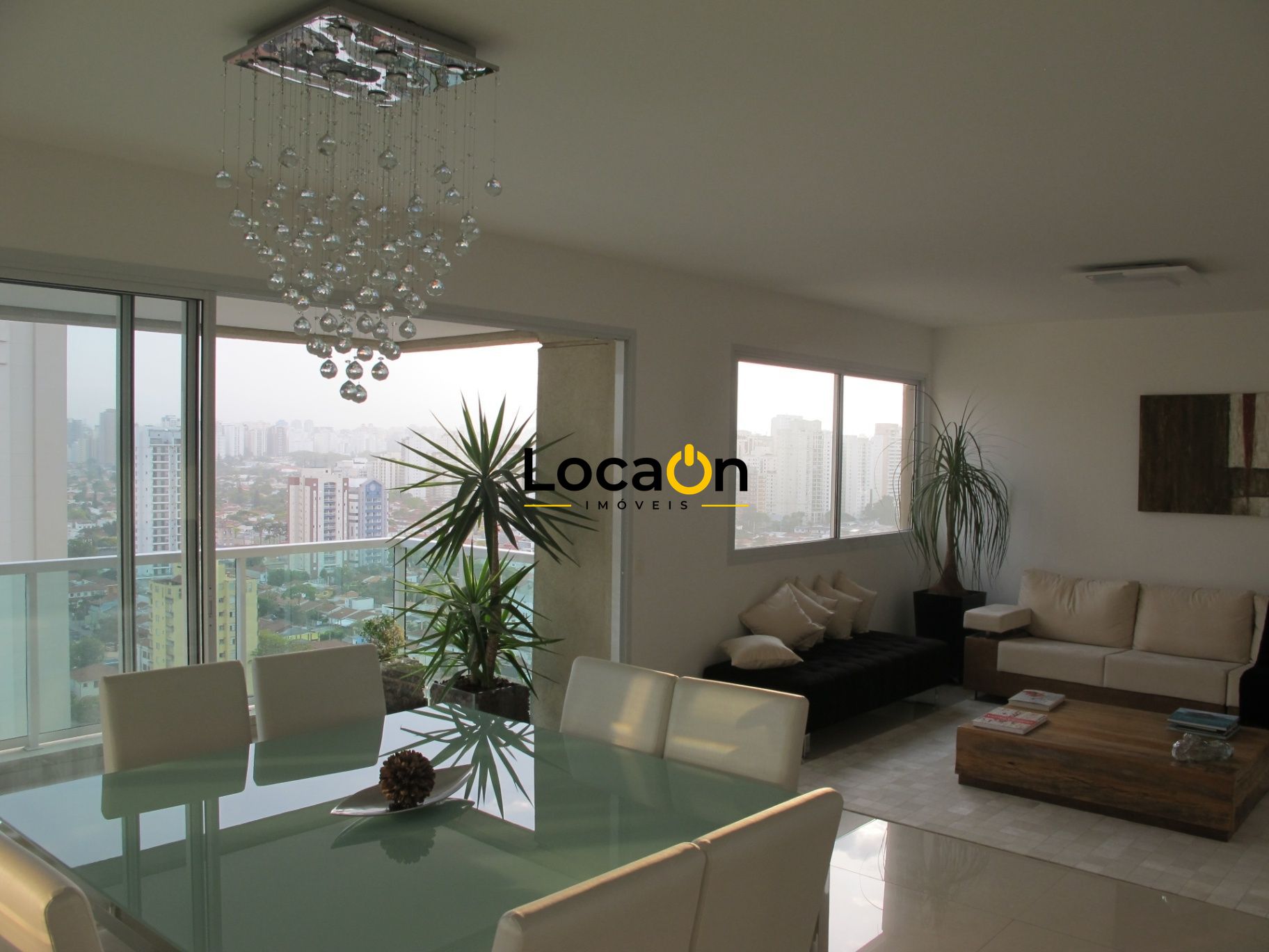ALUGA - Apartamento Mobiliado com 3 Suítes, Alto Padrão no Brooklin - São Paulo