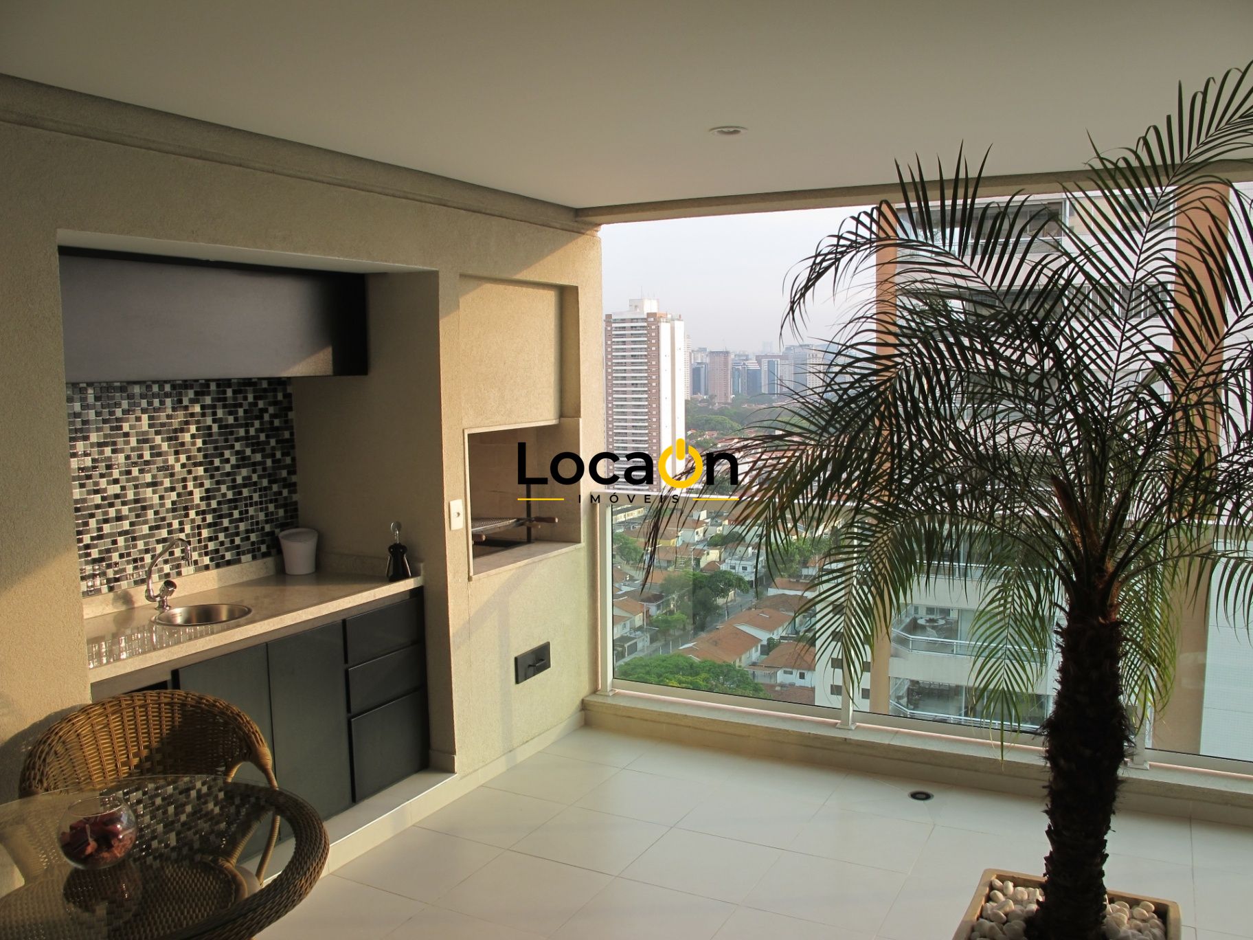 ALUGA - Apartamento Mobiliado com 3 Suítes, Alto Padrão no Brooklin - São Paulo
