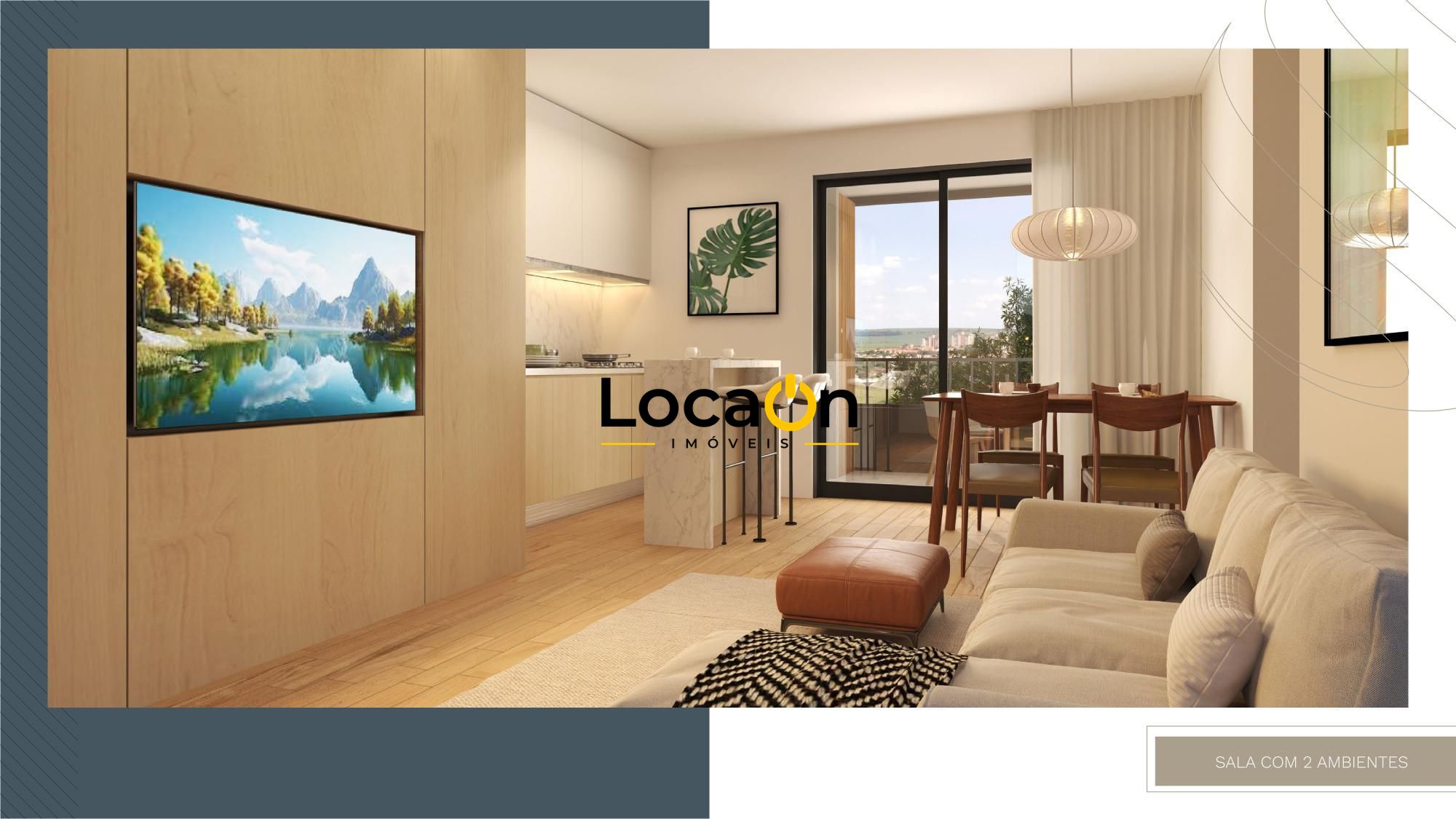Apartamento 2 dormitórios vila do golfe