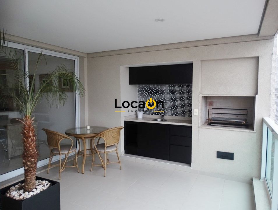 ALUGA - Apartamento Mobiliado com 3 Suítes, Alto Padrão no Brooklin - São Paulo