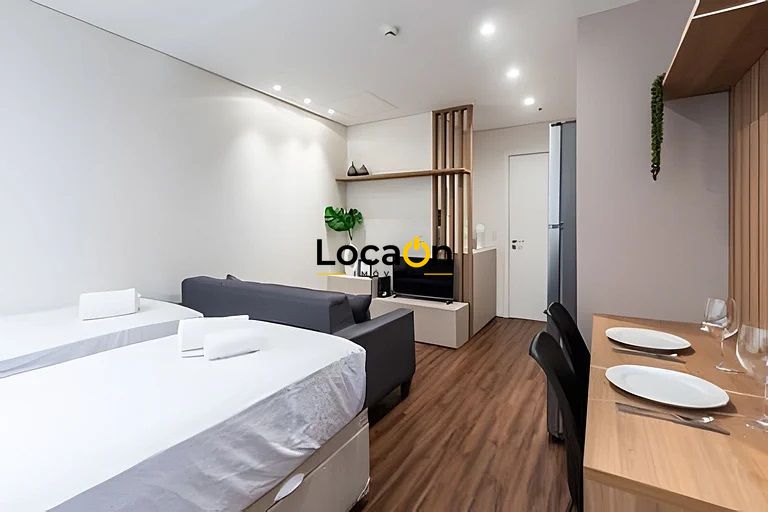 Studio totalmente mobiliado na Vila Clementino