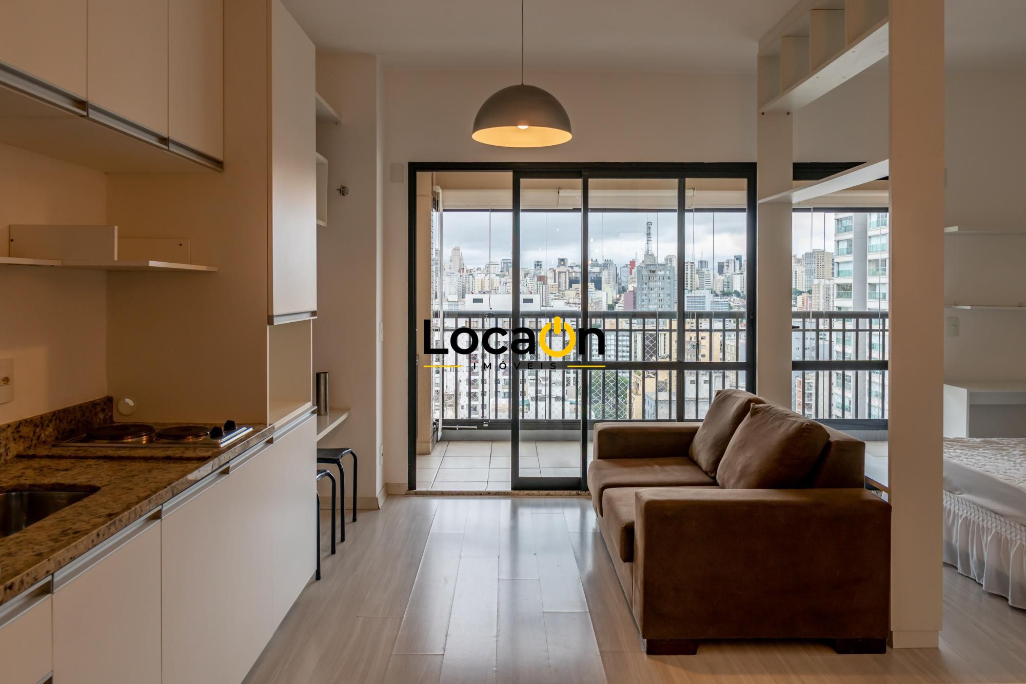 ALUGA - Apartamento Mobiliado 1 dormitorio no Bairro Republica