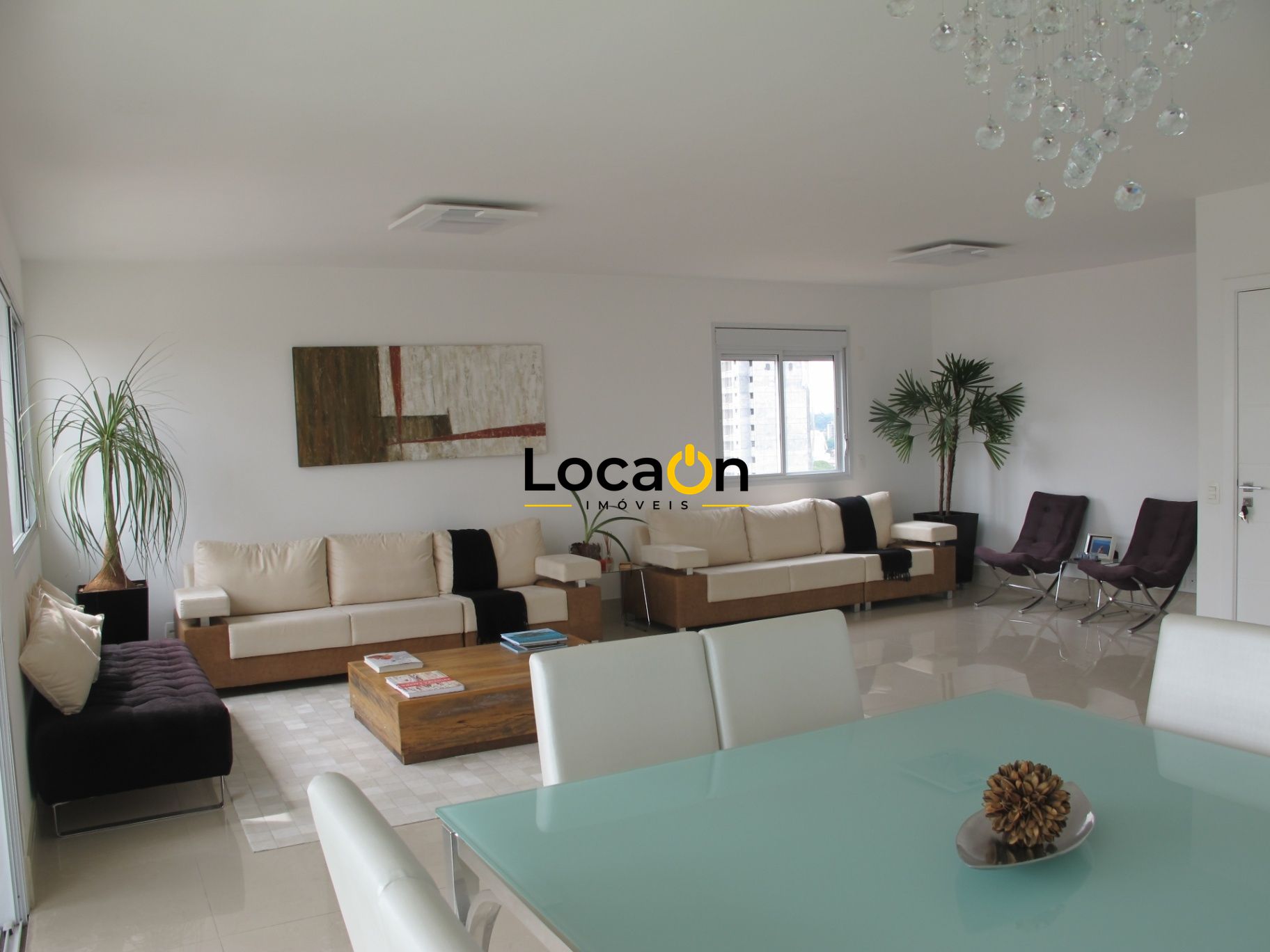 ALUGA - Apartamento Mobiliado com 3 Suítes, Alto Padrão no Brooklin - São Paulo