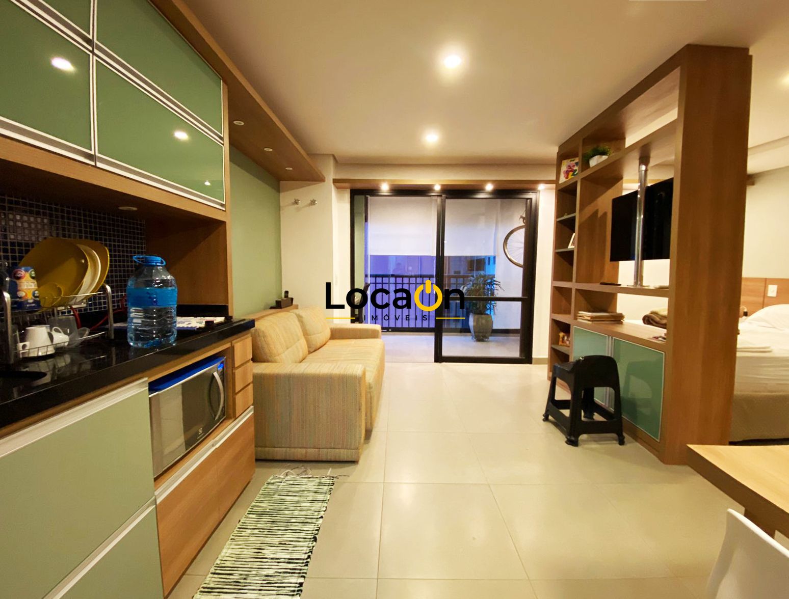 ALUGA - Apartamento mobiliado 1 dormitorio Jd Bela Vista
