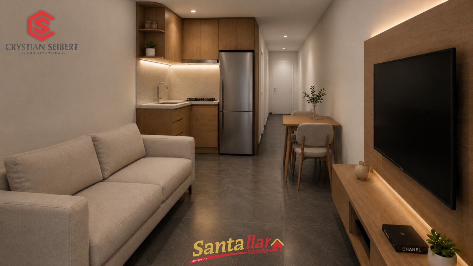 Casa, 1 quarto, 33 m² - Foto 3