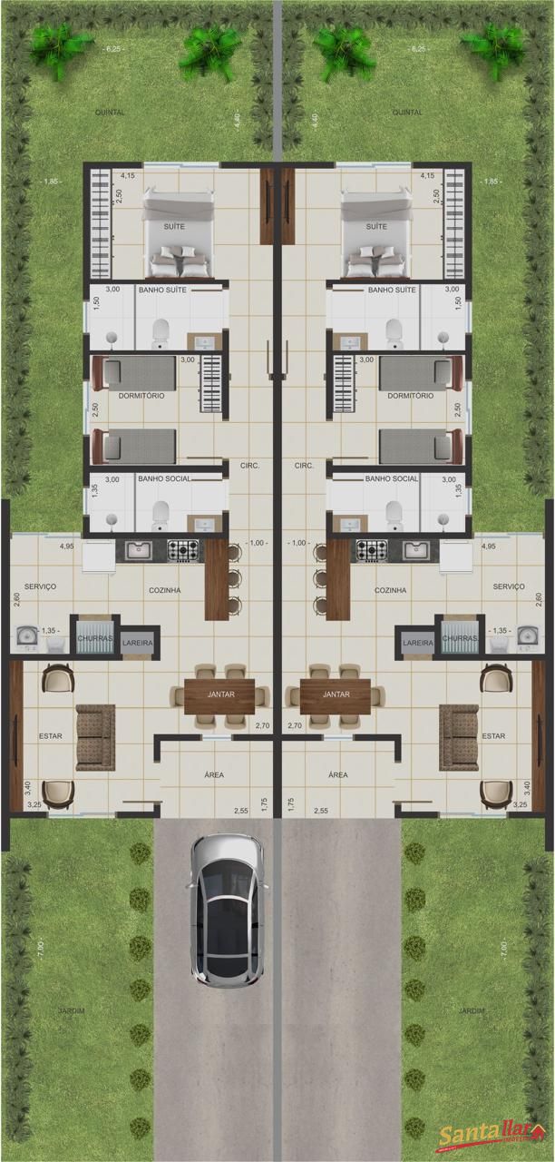 Casa, 2 quartos, 76 m² - Foto 10