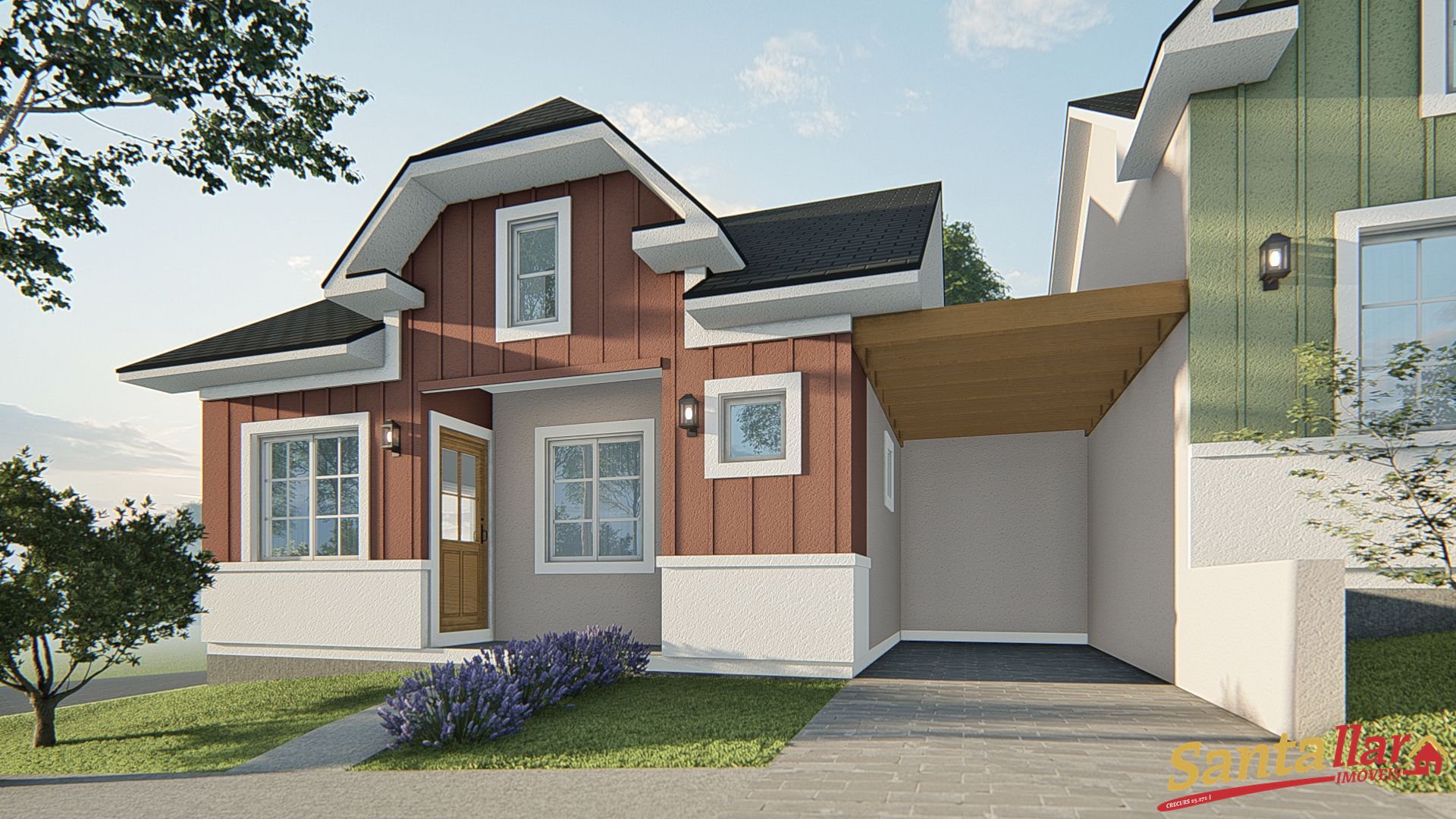 Casa, 3 quartos, 102 m² - Foto 1