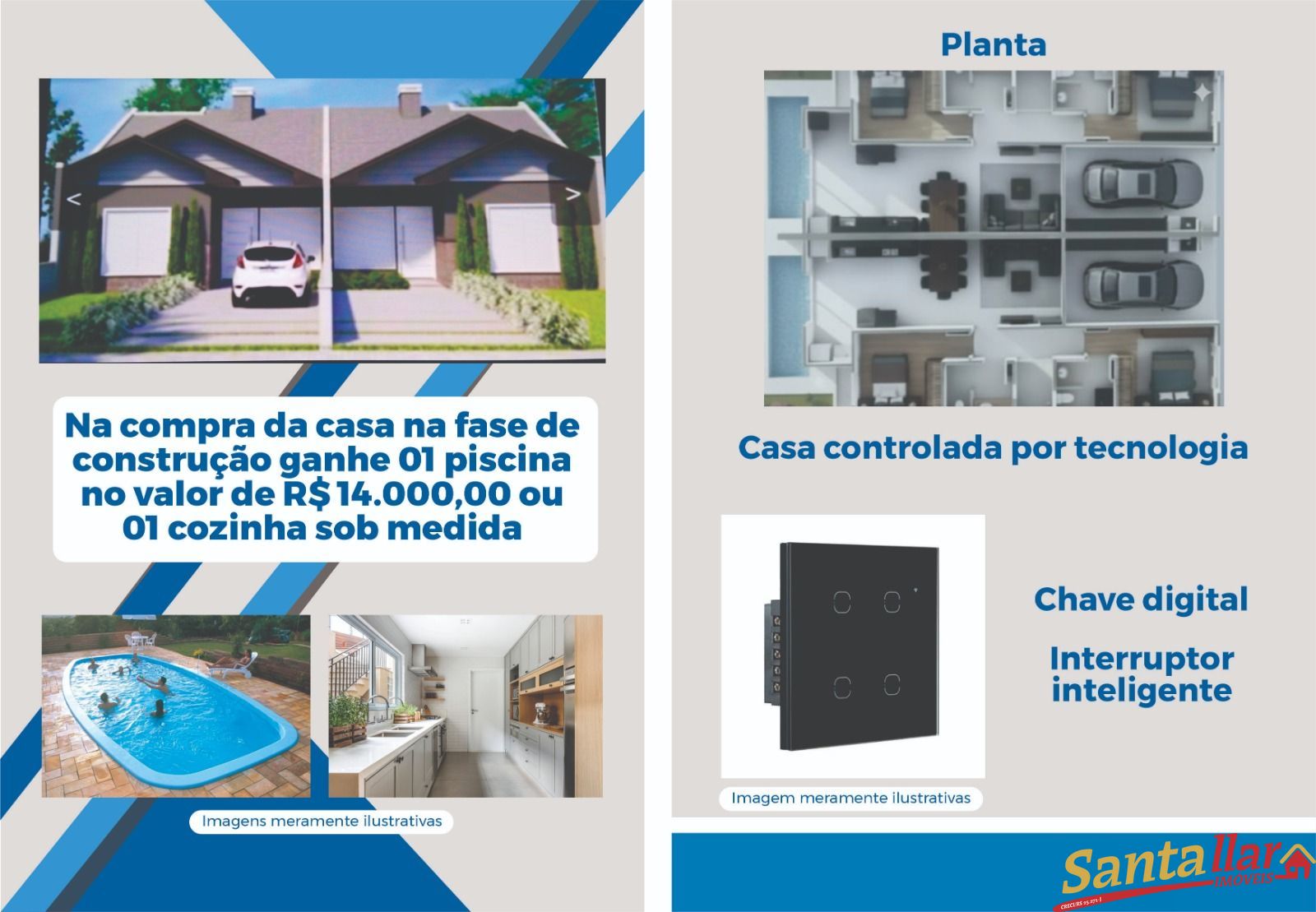 Casa, 2 quartos, 70 m² - Foto 1