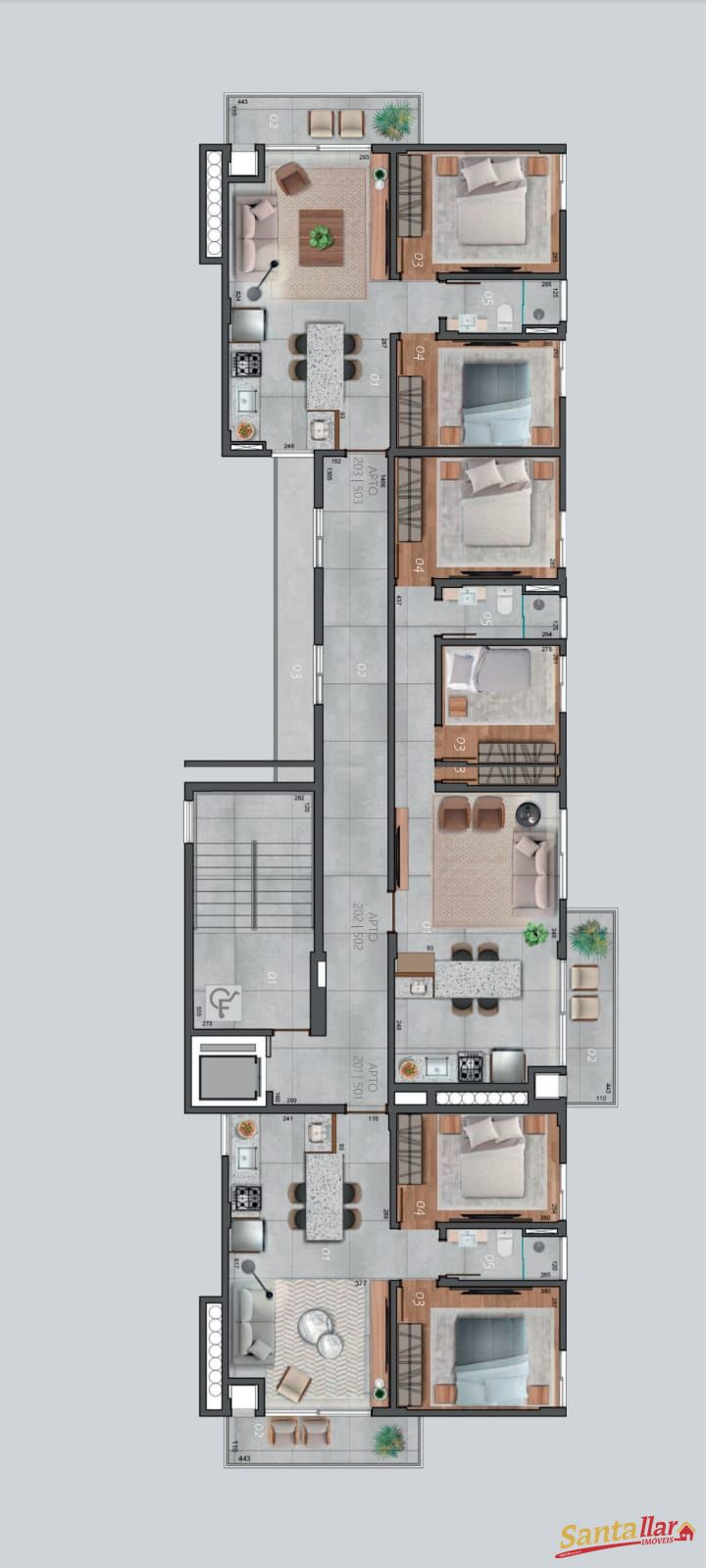 Apartamento, 2 quartos, 64 m² - Foto 4