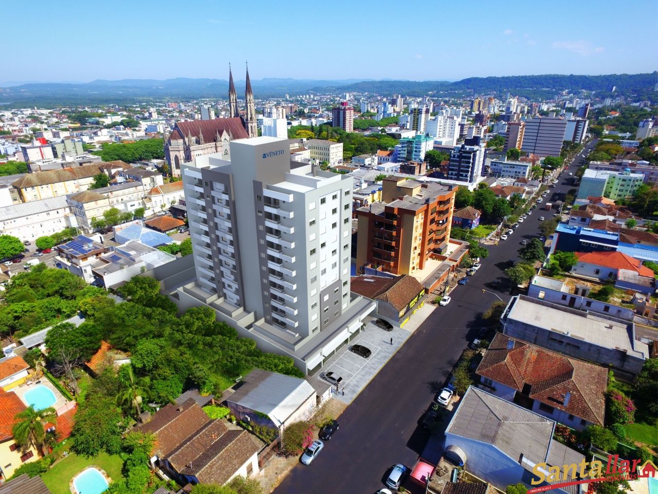 Apartamento  venda  no Centro - Santa Cruz do Sul, RS. Imveis