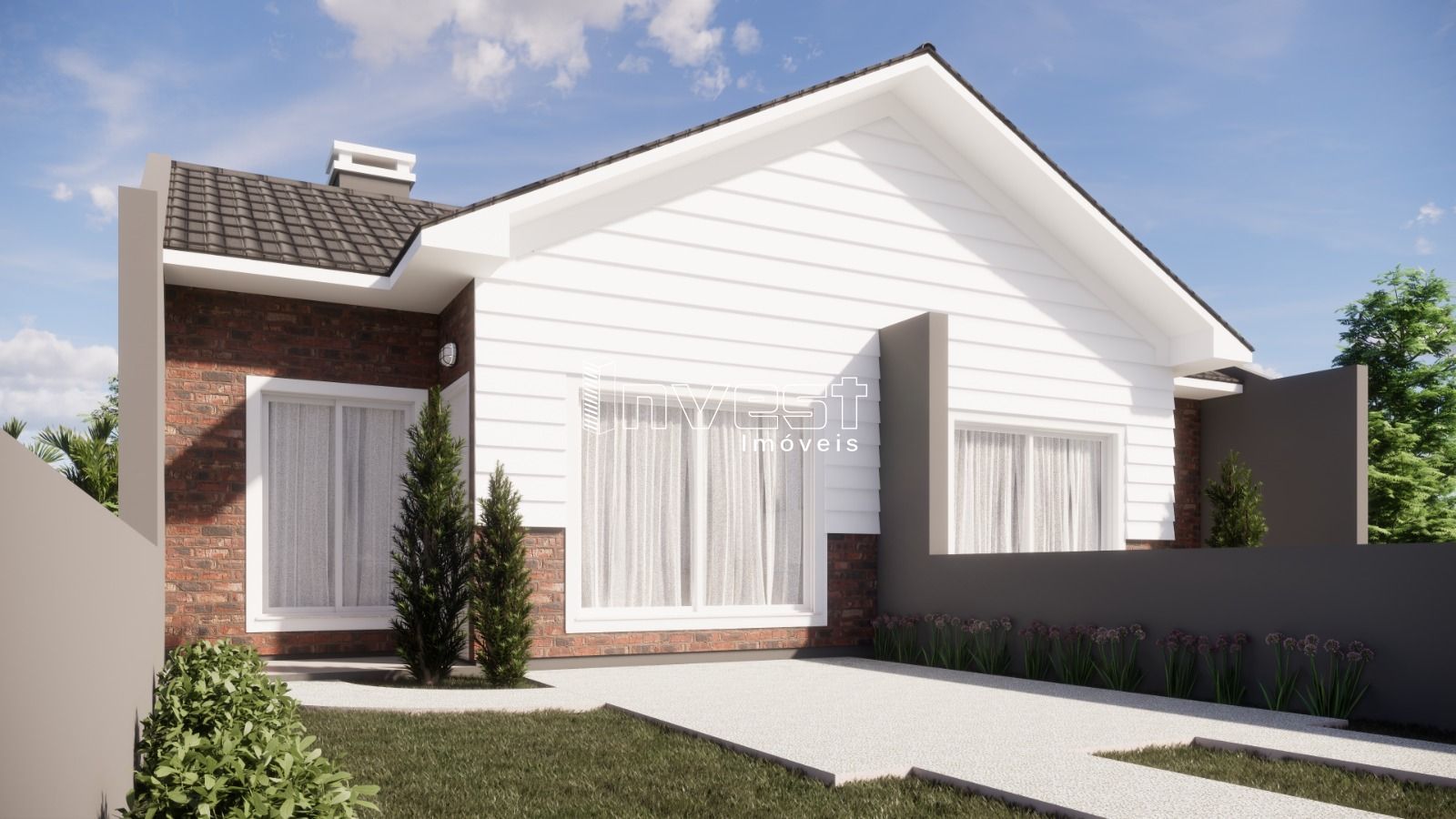 Casa com 2 Dormitórios à venda, 68 m² por R$ 350.000,00 Casa com 2 Dormitórios à venda, 68 m² por R$ 350.000,00