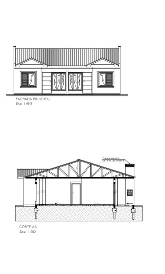 Casa, 2 quartos, 55 m² - Foto 2