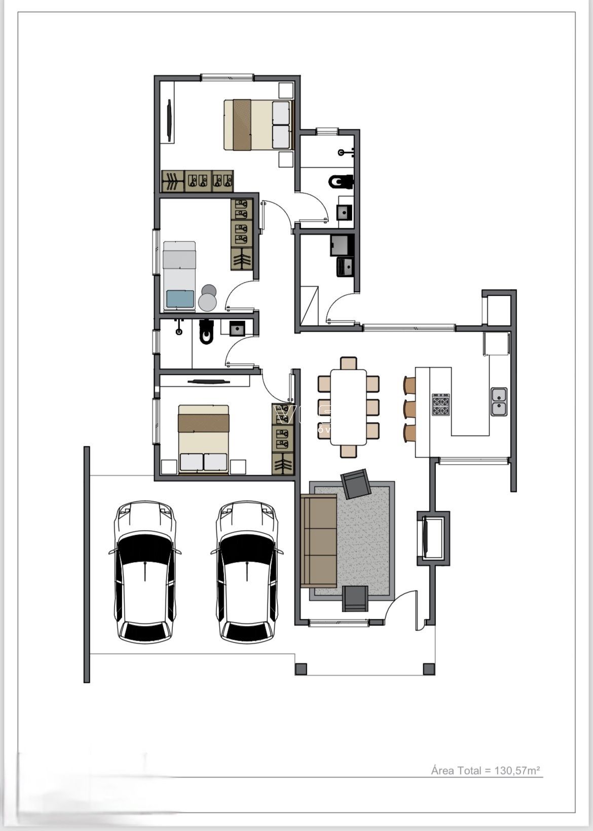 Casa, 3 quartos, 130 m² - Foto 3