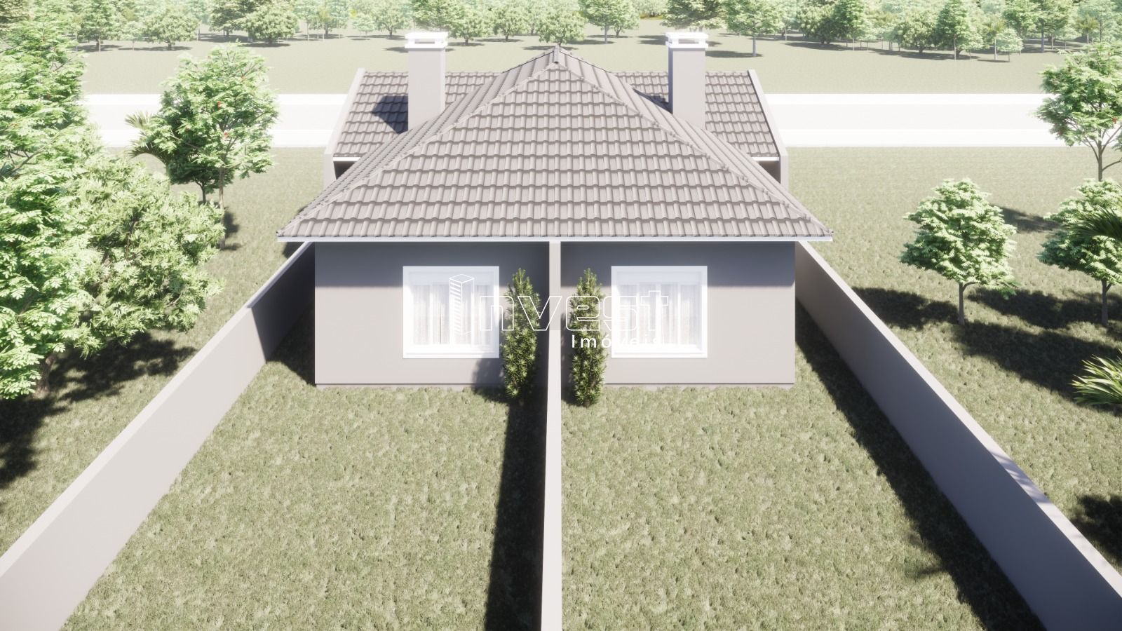 Casa com 2 Dormitórios à venda, 68 m² por R$ 350.000,00 Casa com 2 Dormitórios à venda, 68 m² por R$ 350.000,00