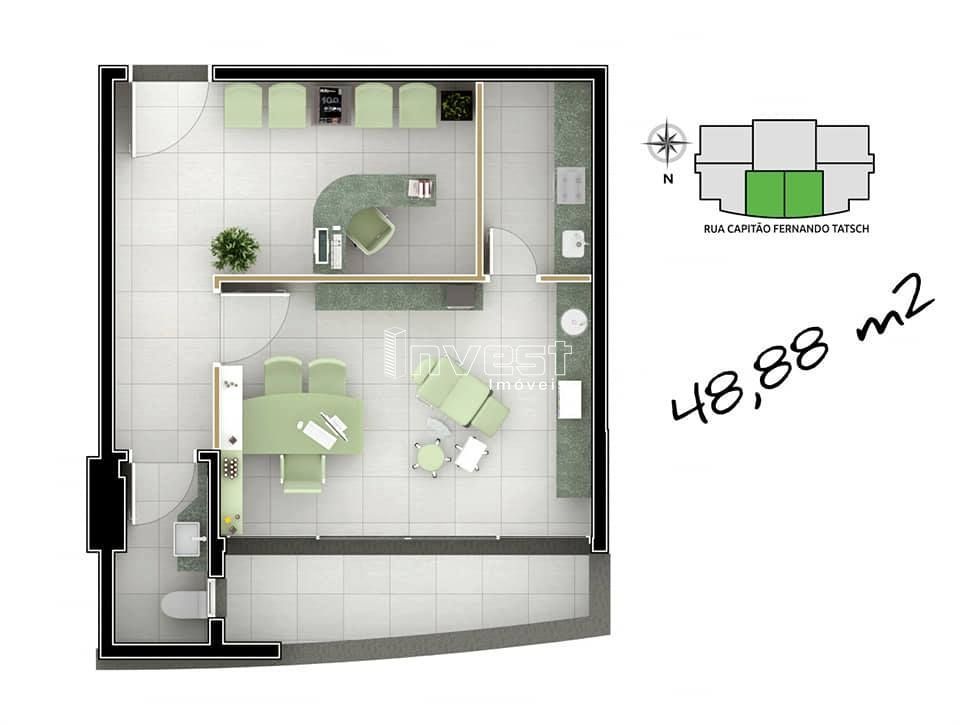 Sala-Conjunto, 48 m² - Foto 7