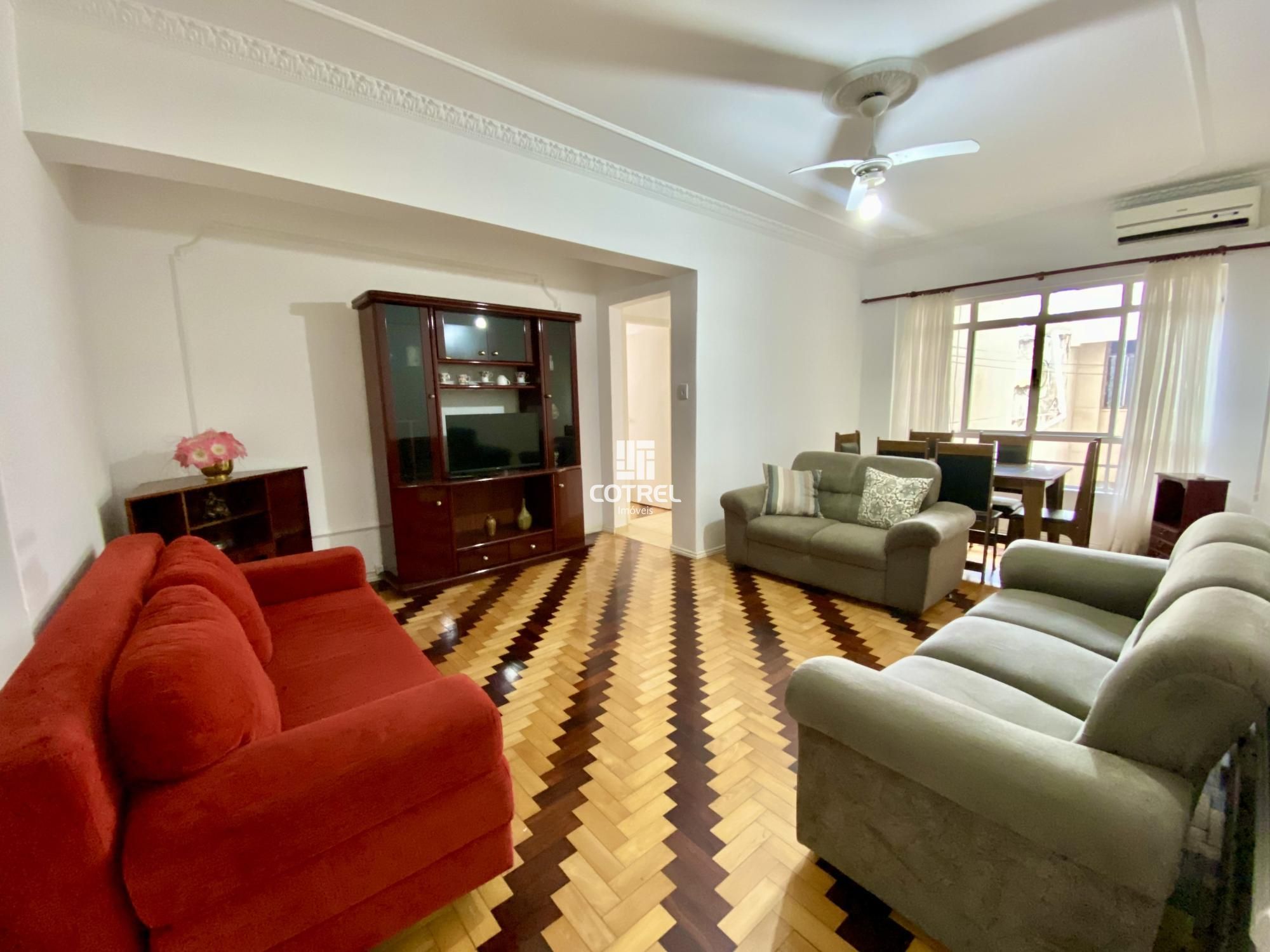 Apartamento mobiliado, 2 dormitórios situado no bairro Centro, na cidade de Sant