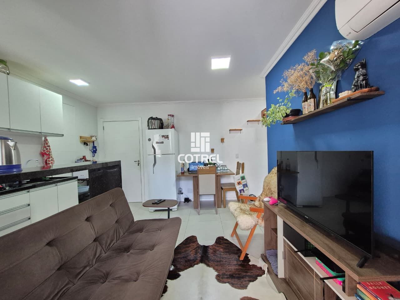 Apartamento Semimobiliado para Locação 1 dormitório no bairro Camobi
