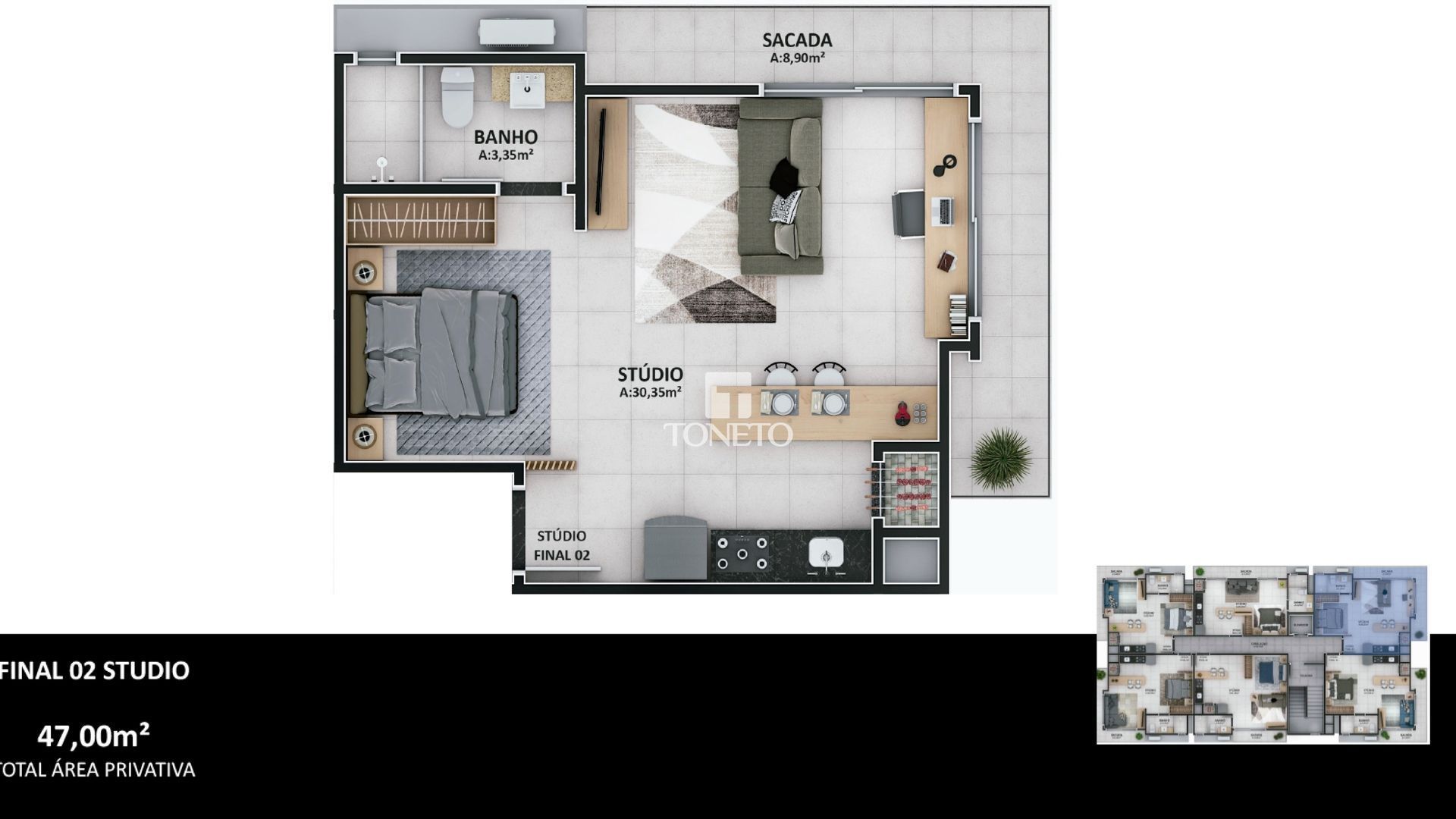 Loja-Salão, 78 m² - Foto 14