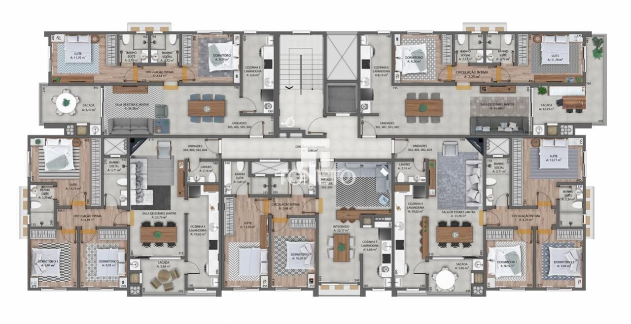 Apartamento, 3 quartos, 97 m² - Foto 3