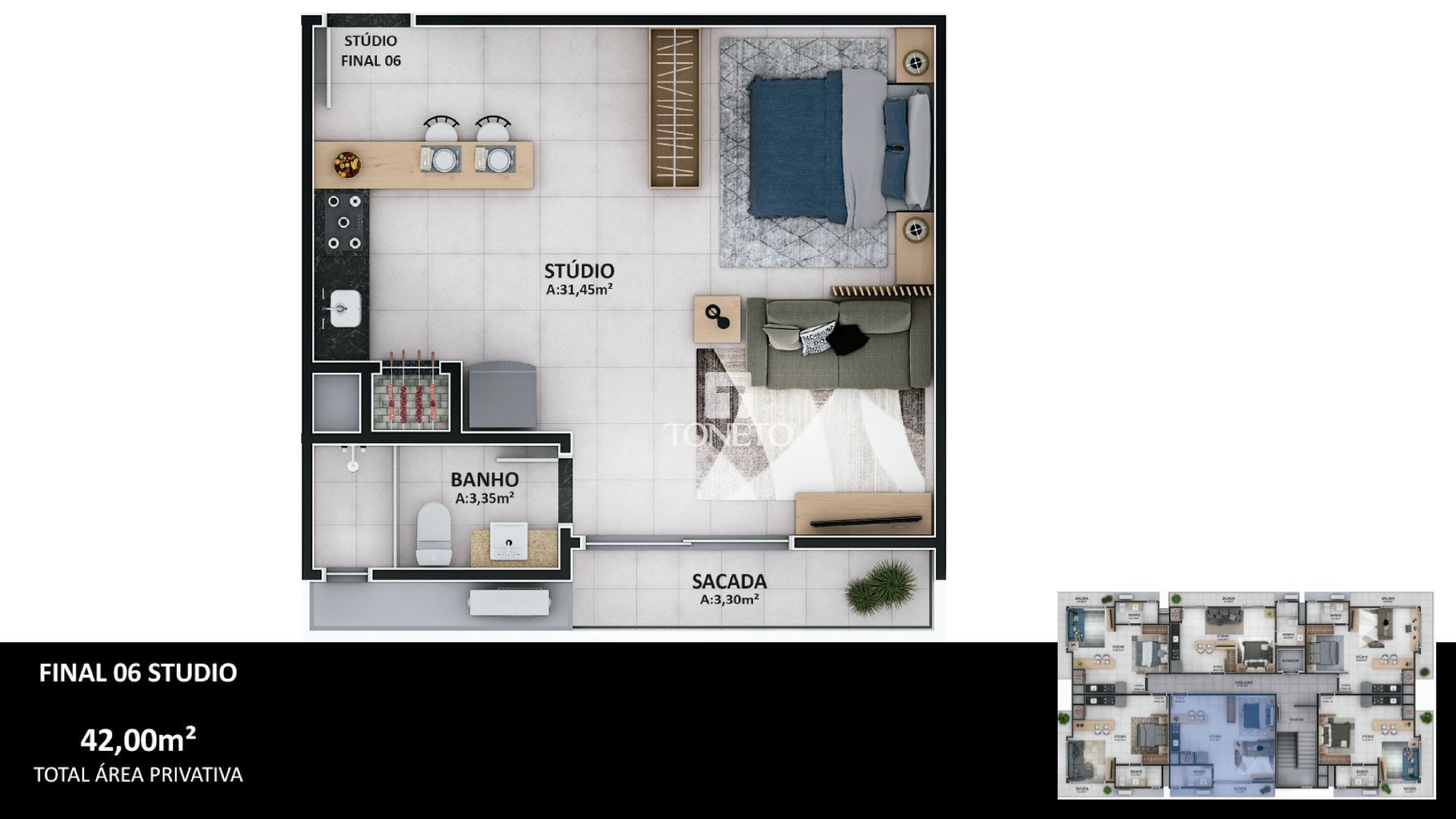 Prédio Inteiro, 42 m² - Foto 19