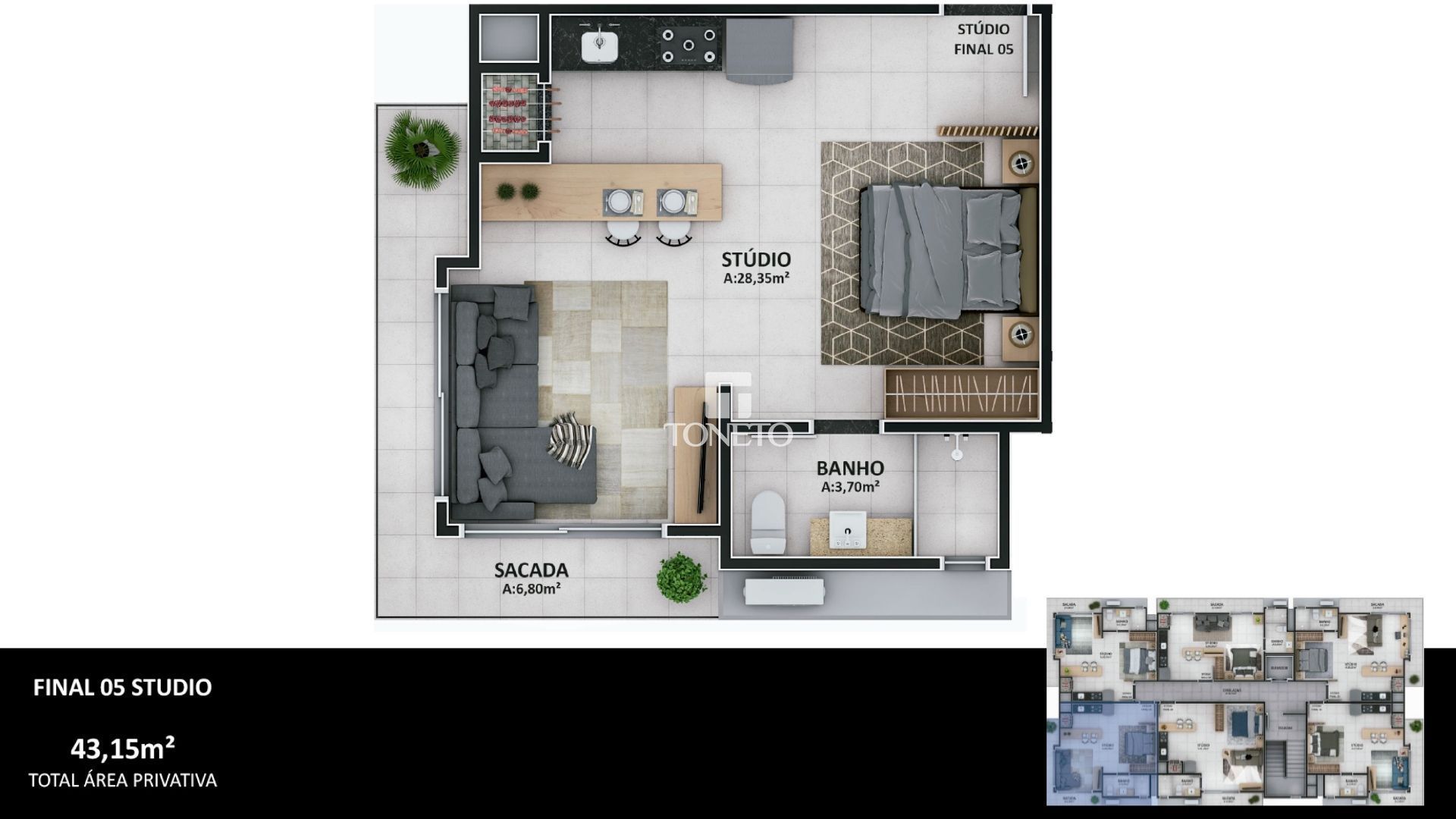 Loja-Salão, 78 m² - Foto 17