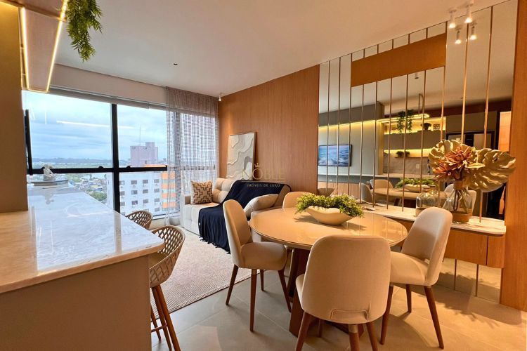 Apartamento com 78m², 2 dormitórios, 2 suítes, 1 vaga no Rosa dos Ventos em Torres para Comprar