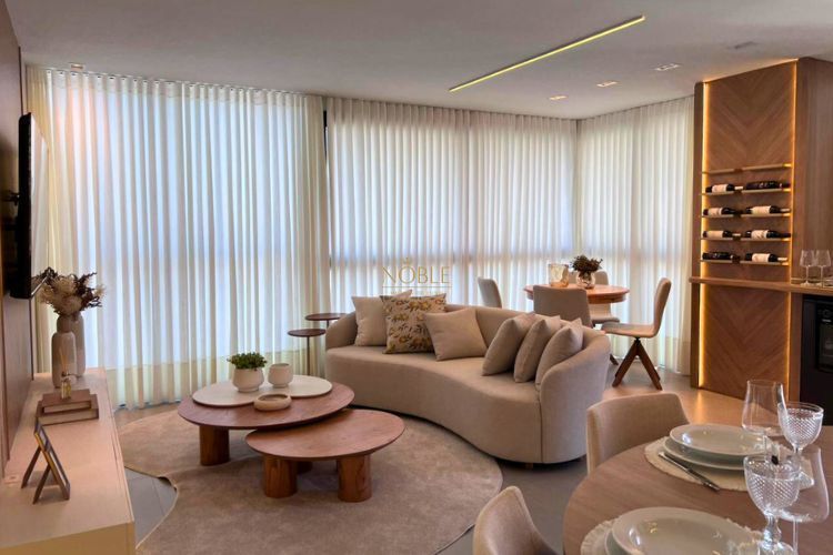 Apartamento com 100m², 2 dormitórios, 2 suítes, 2 vagas no Origem em Torres para Comprar