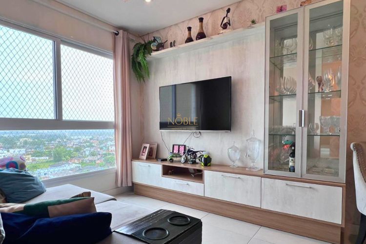 Apartamento com 80m², 3 dormitórios, 1 suíte, 1 vaga no Residencial Dom Pedro em Passo de Torres para Comprar