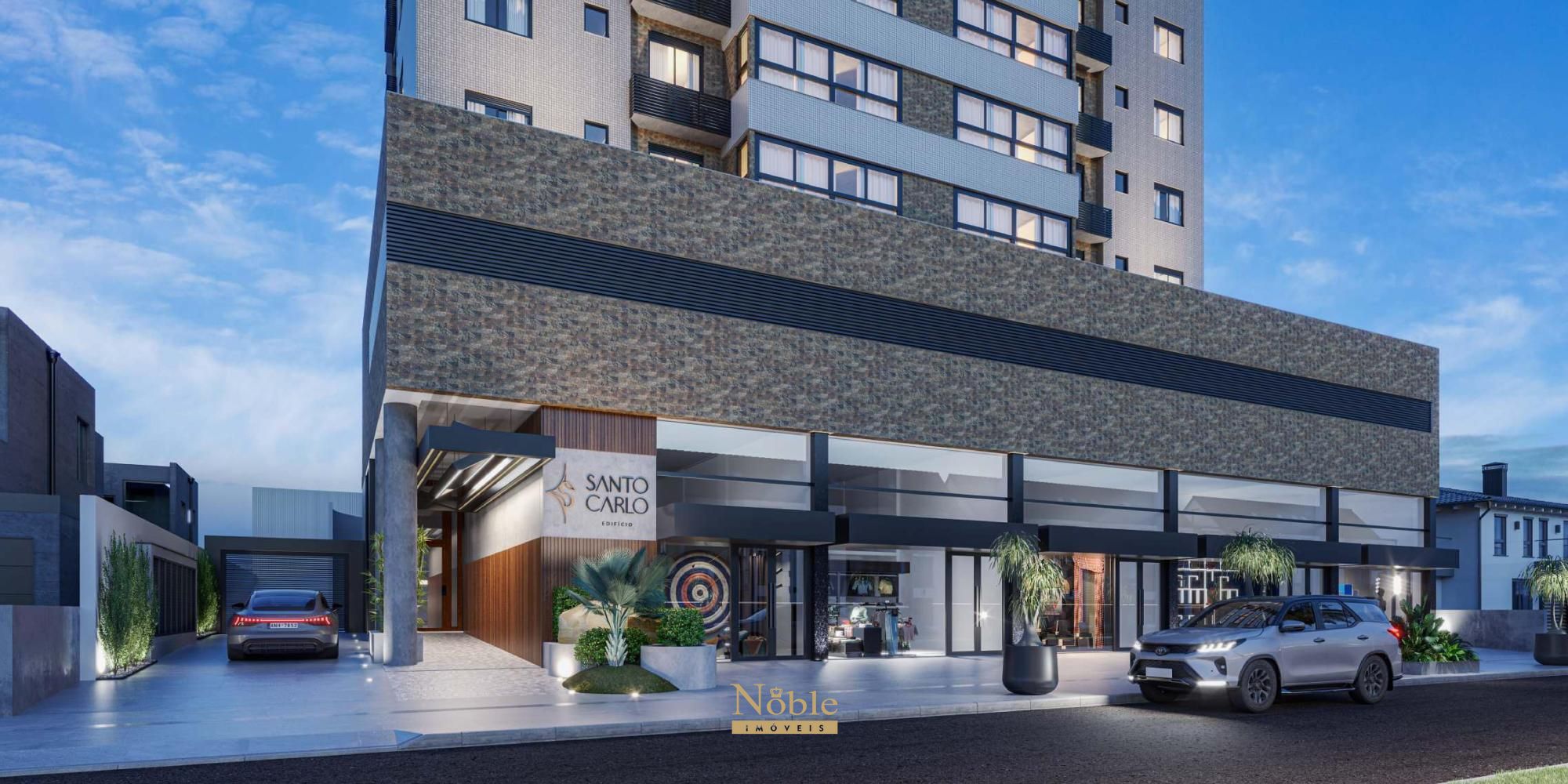 Apartamento com 95m², 2 dormitórios, 1 suíte, 2 vagas no Santo Carlo em Torres para Comprar