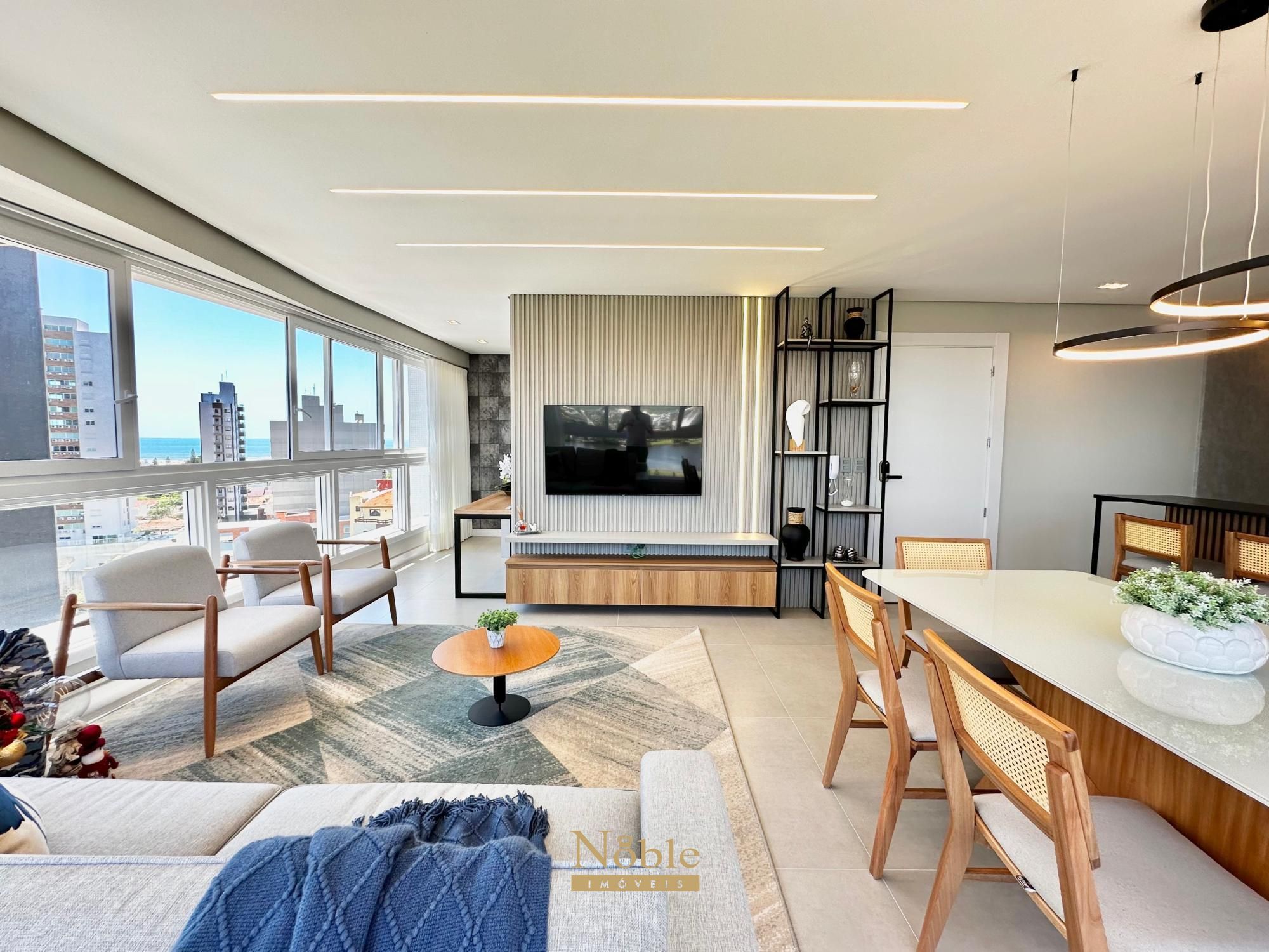 Apartamento com 104m², 3 dormitórios, 1 suíte, 2 vagas no Ibiza em Torres para Comprar