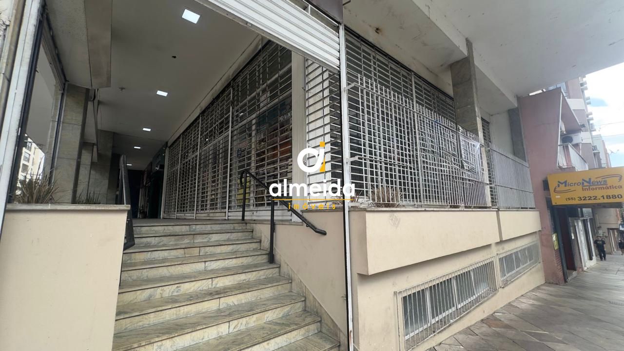 Sala comercial 1 dormitórios para alugar centro santa maria/