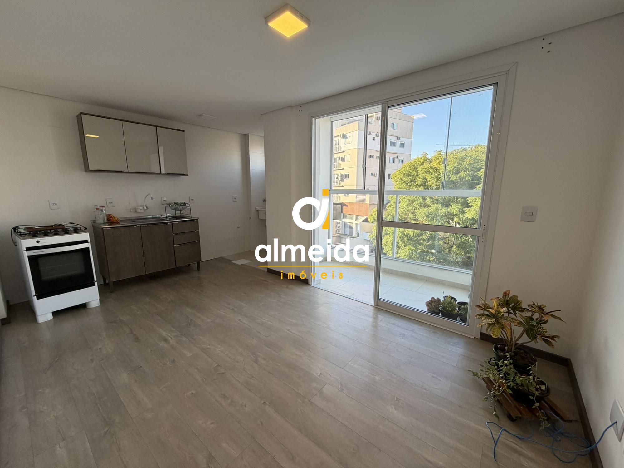 Apartamento 1 quarto, sacada, garagem ao lado do fleming.