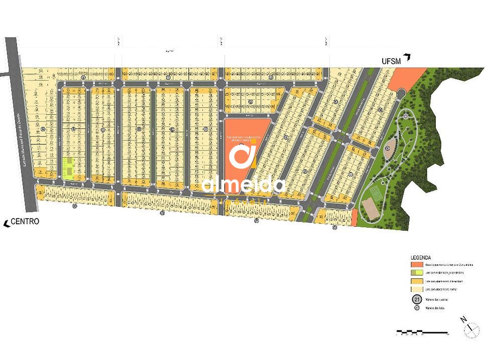 Terreno no residencial galápagos, com 254,99m2