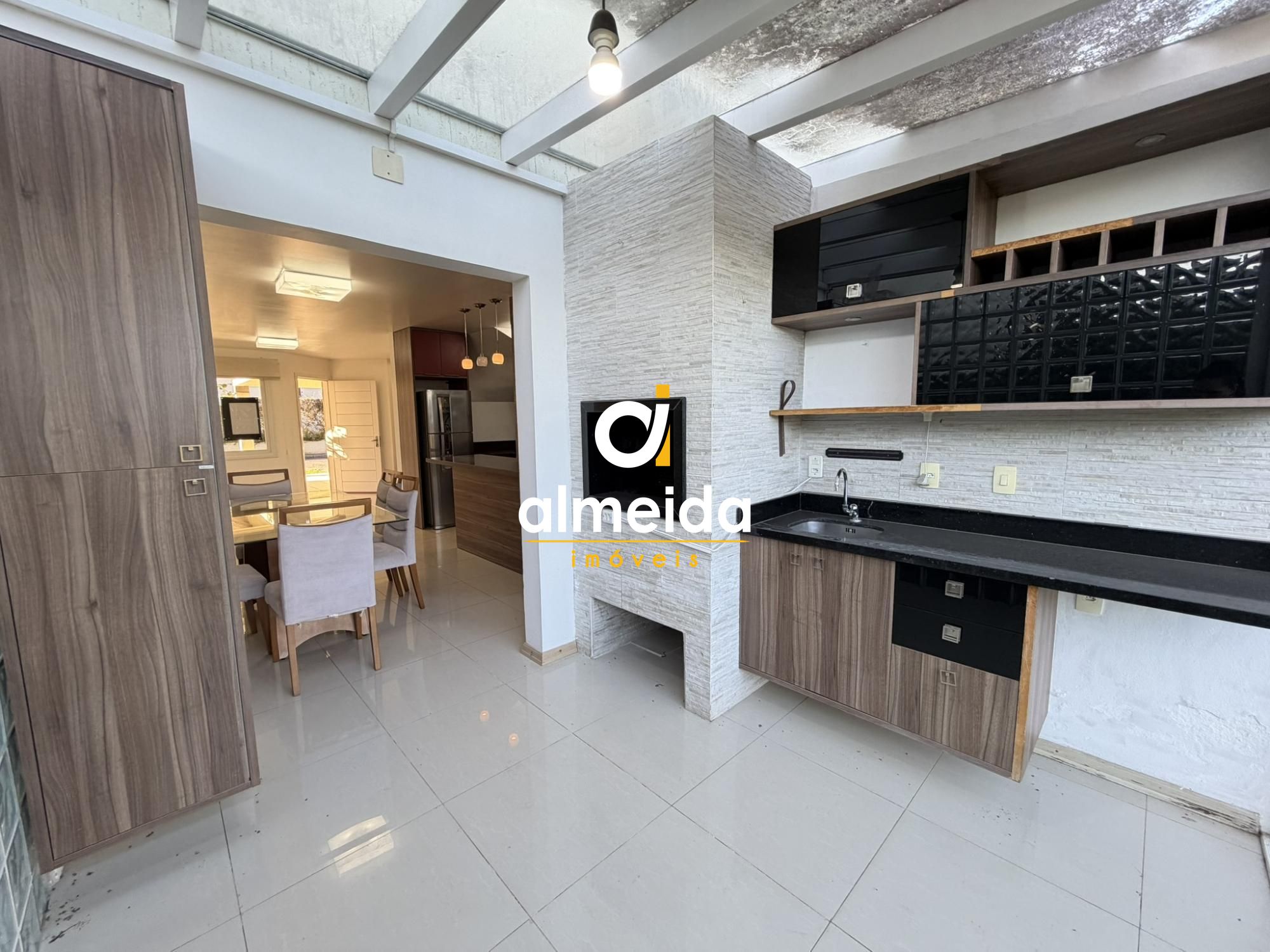 Casa 3 quartos mobiliada em condominio fechado