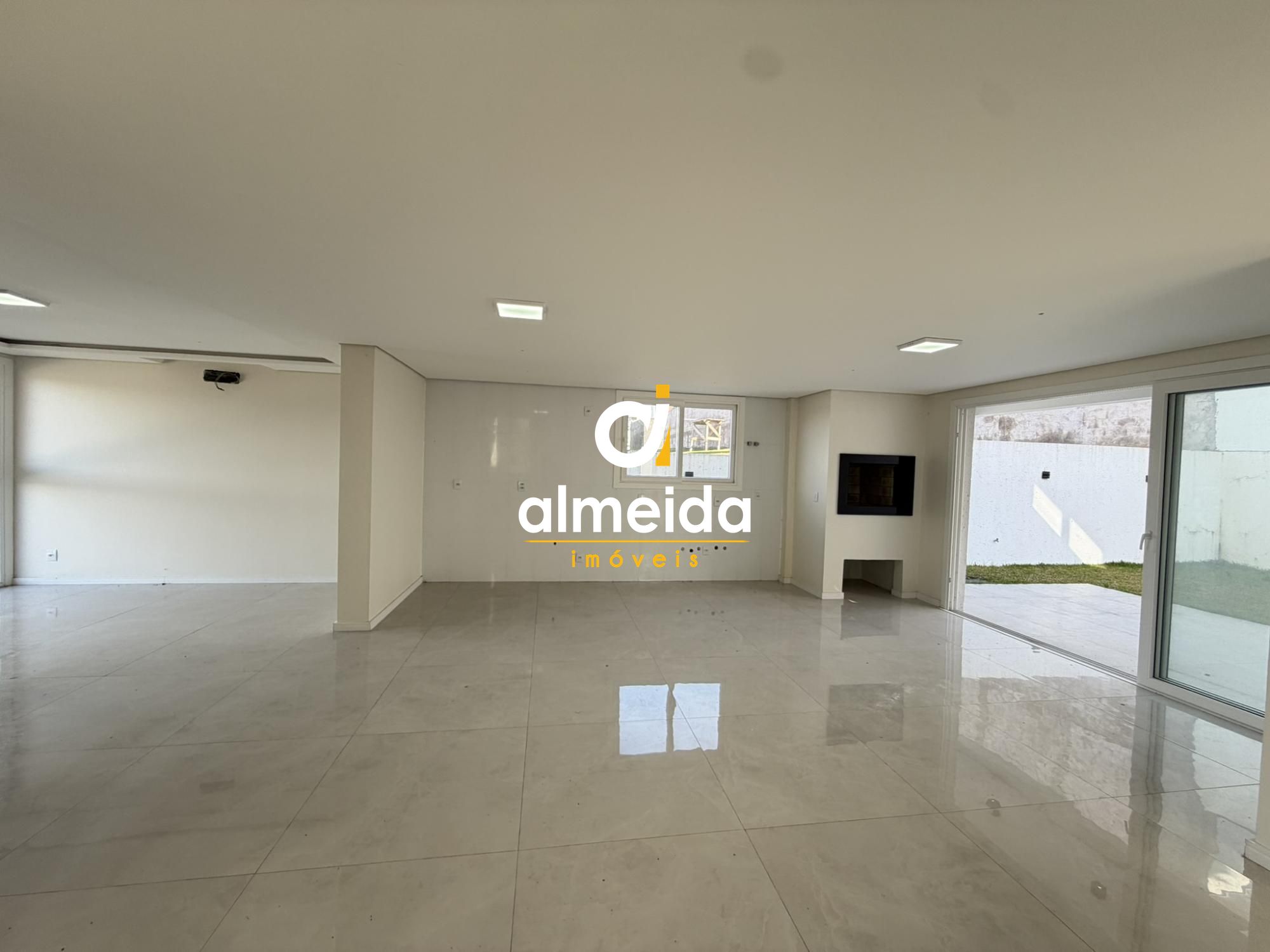 Casa no bairro tomazetti no condominio real park em santa ma