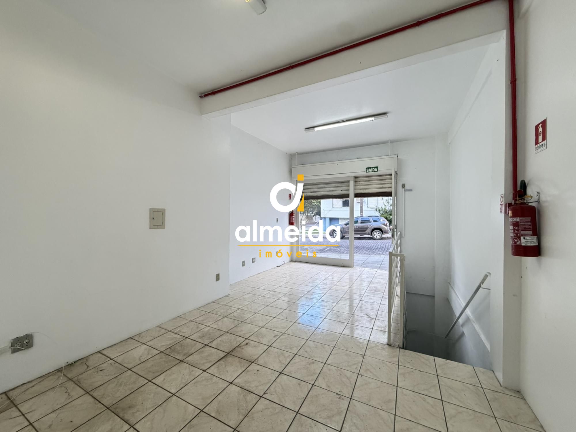 Sala comercial no centro de santa maria.