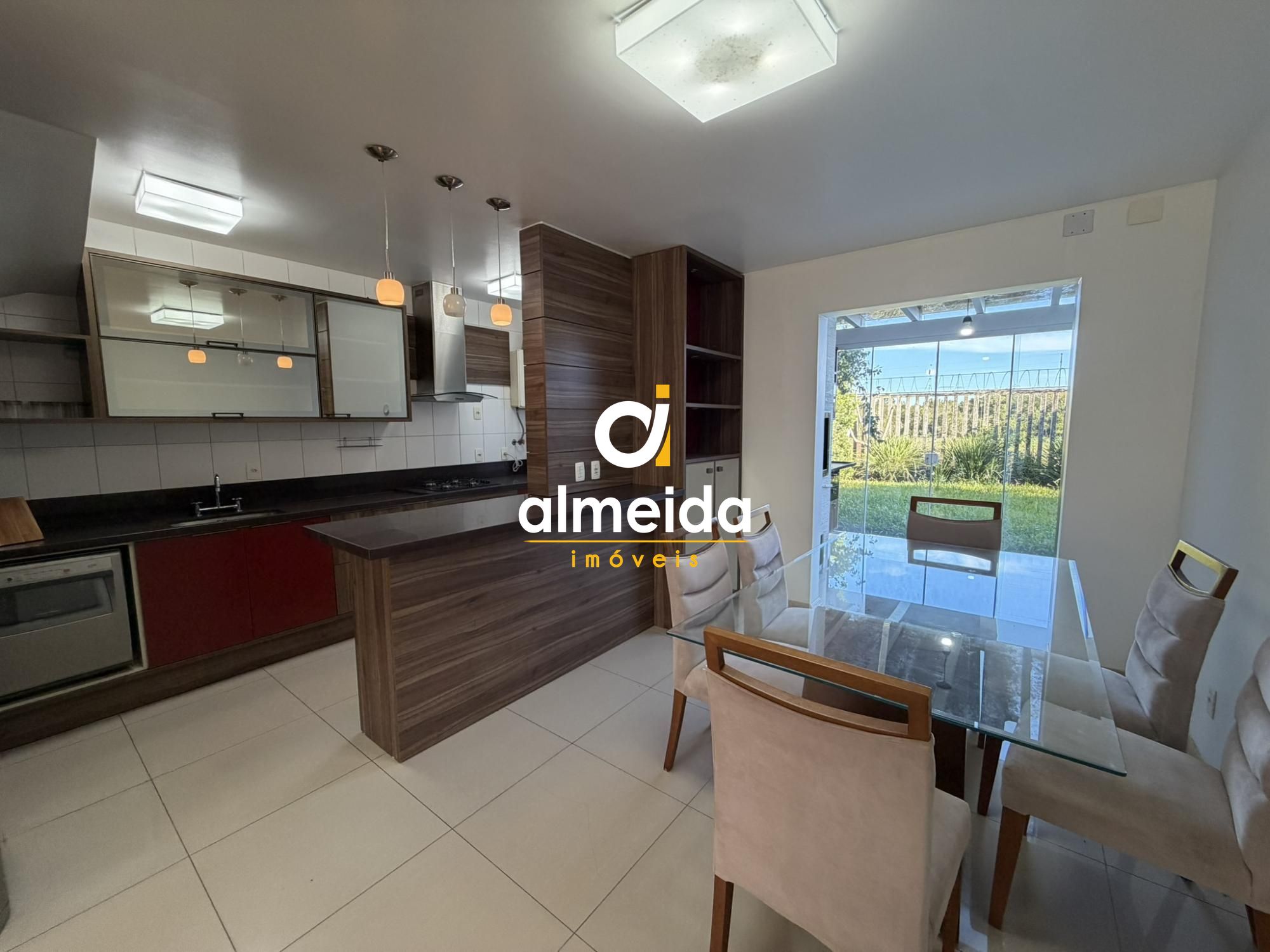 Casa 3 quartos mobiliada em condominio fechado