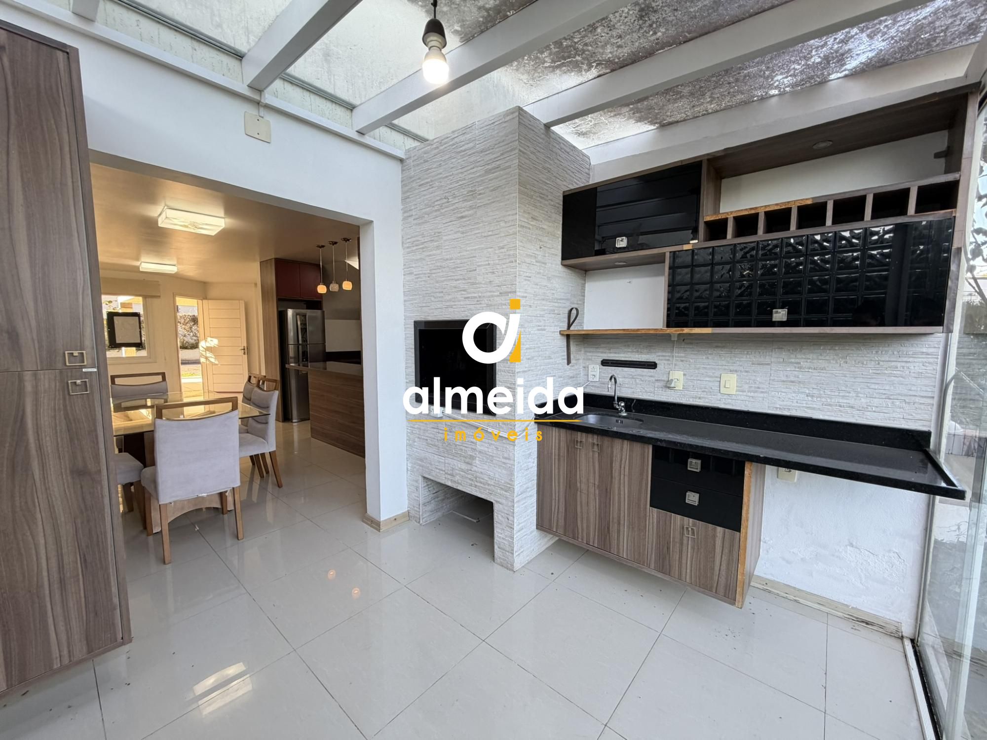 Casa 3 quartos mobiliada em condominio fechado