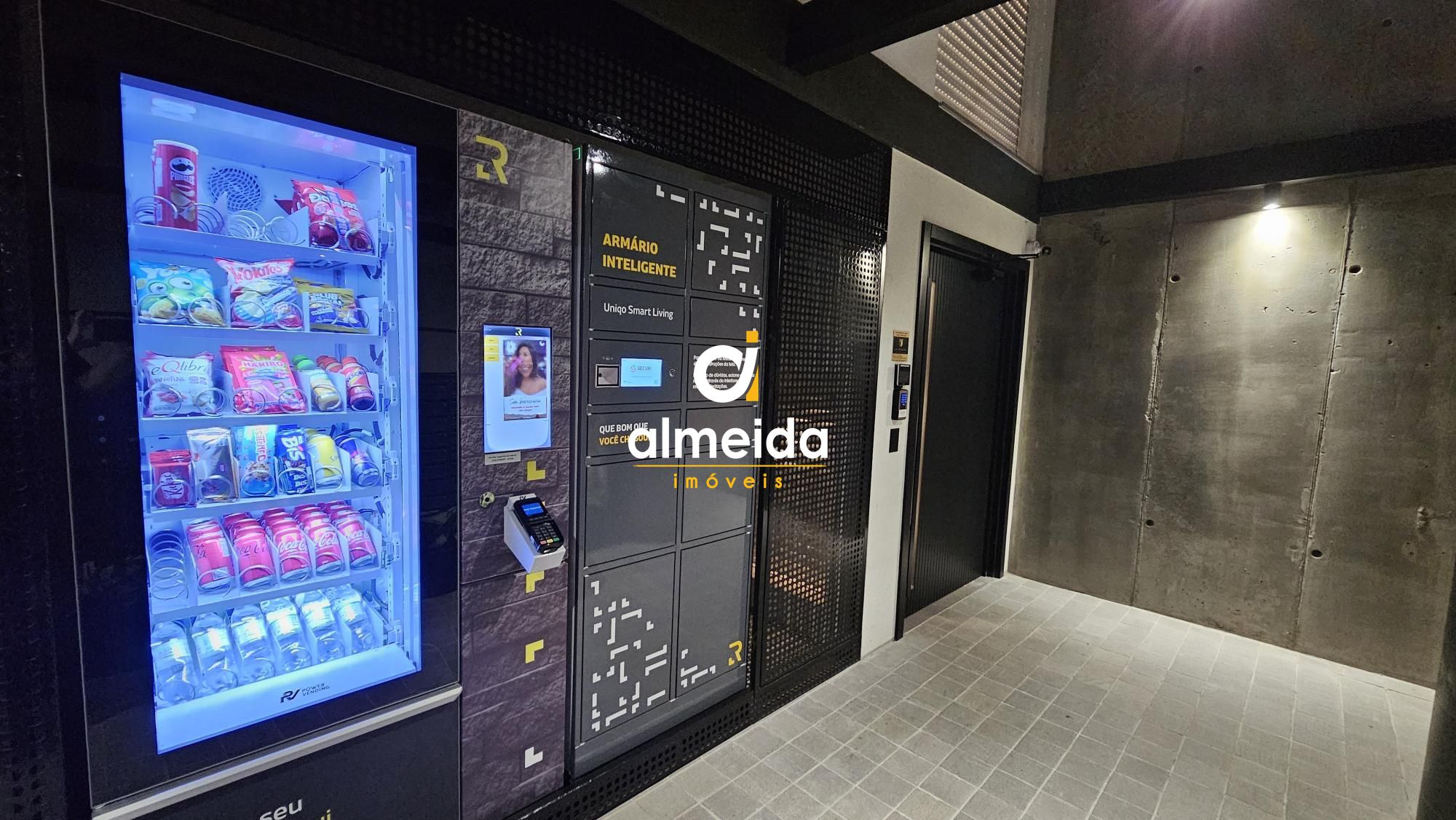 Uniqo smart living 1 dormitório, com garagem a 5min da ufsm